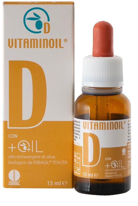 VitaminOil D Integratore di Vitamina D in Gocce 15ml