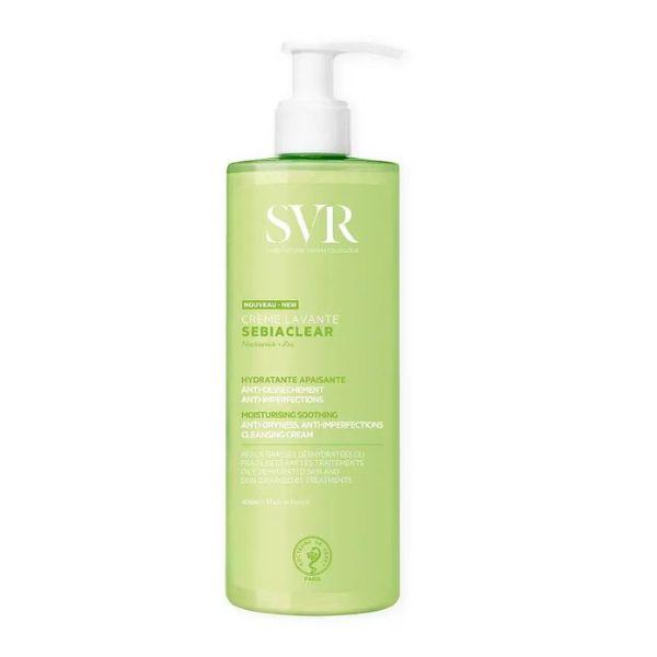 SVR Sebiaclear Creme Lavante Detergente Purificante per Pelle Grassa 400 ml