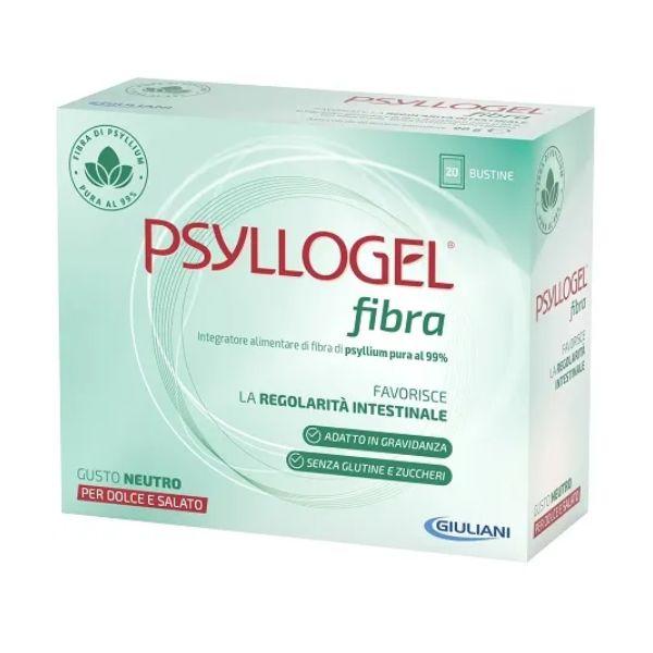 Psyllogel Fibra Gusto Neutro Integratore RegolaritĆ Intestinale 20 Bustine