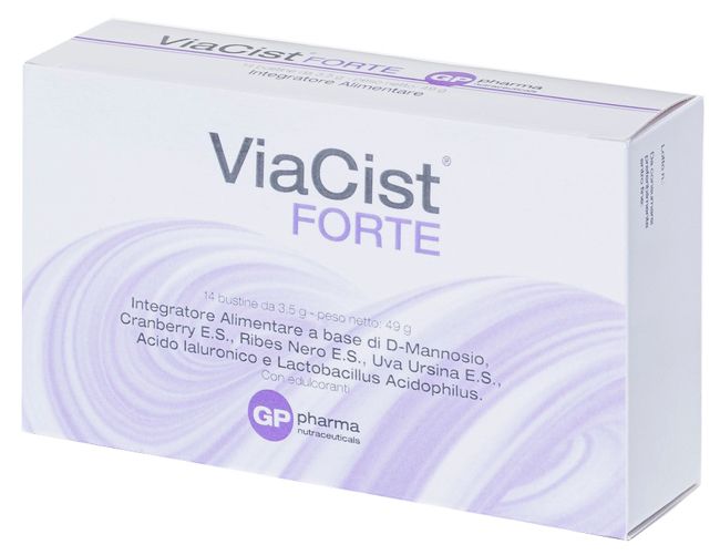 Viacist Forte Integratore per Vie Urinarie 14 Bustine