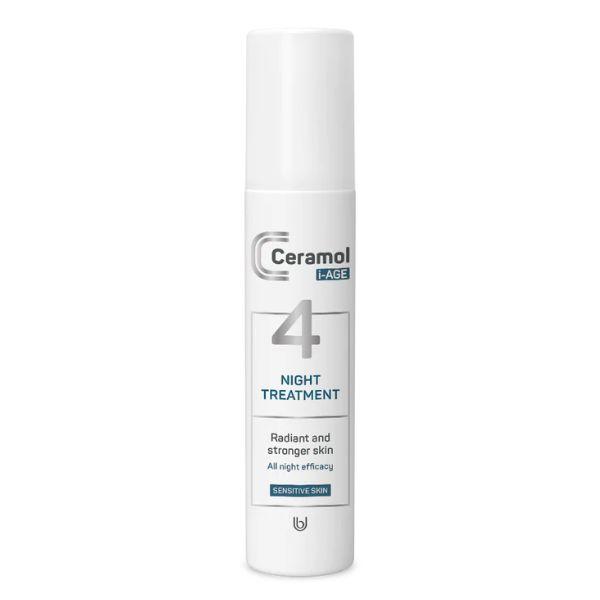 Ceramol I-age Night Treatment Trattamento Intensivo Viso Antirughe 50 ml