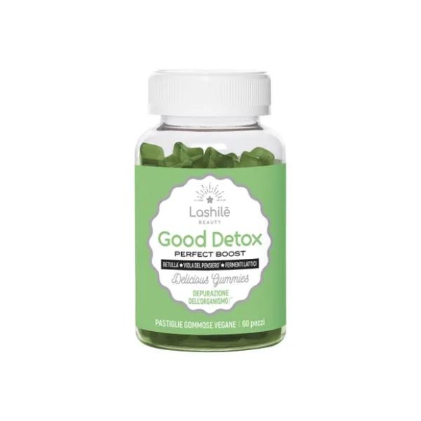 LashilƩ Good Detox Integratore Disintossicante Con Betulla e Fermenti Lattici 60 Pastiglie Gommose