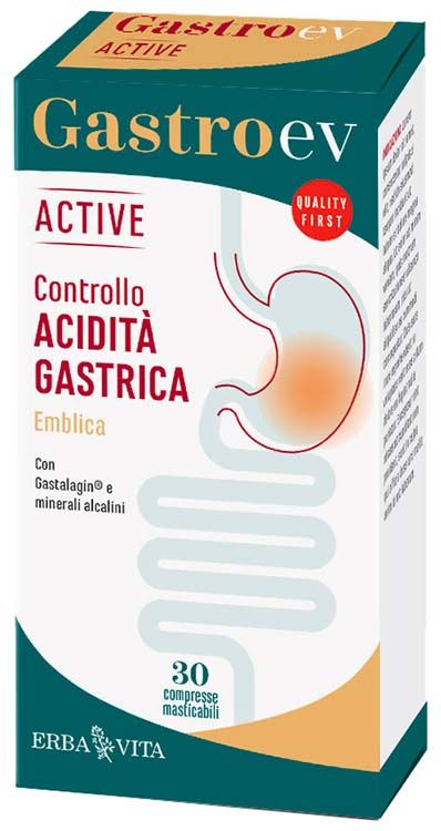 Gastro EV Active Integratore per Stomaco 30 Compresse