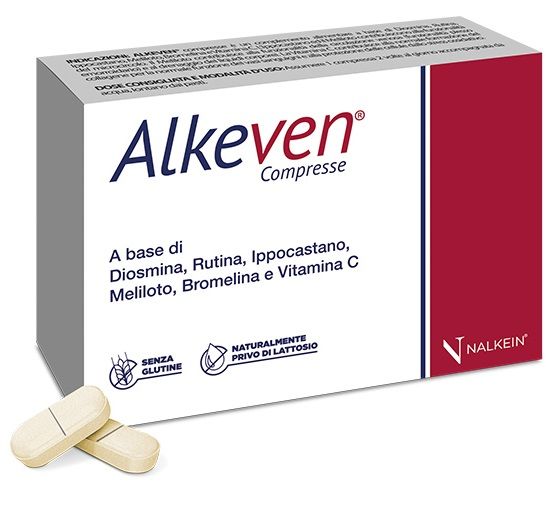 Alkeven Integratore per la Circolazione 30 compresse