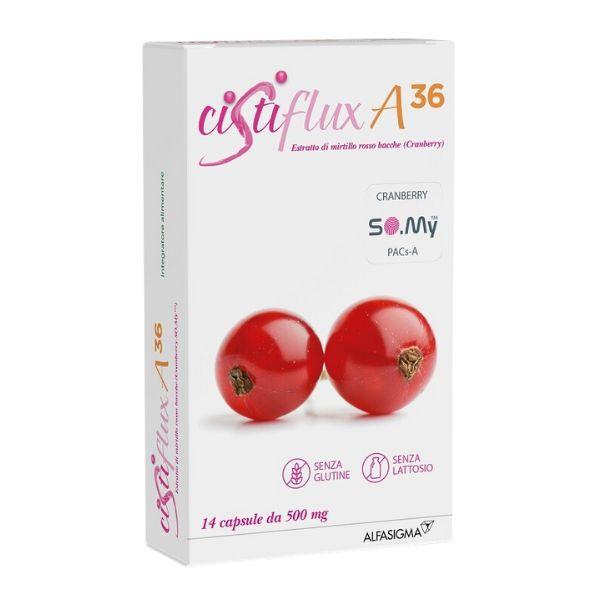 Cistiflux A36 Integratore per le Vie Urinarie 14 capsule