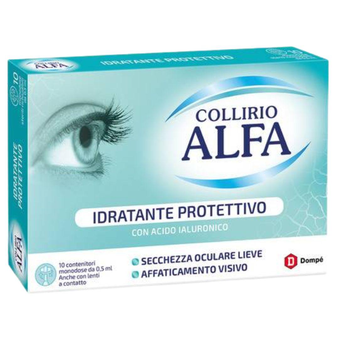 Collirio Alfa Idratante per Occhi Secchi e Affaticati 10 Flaconcini