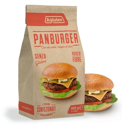 Agluten Panburger Senza Glutine per Hamburger 160 g