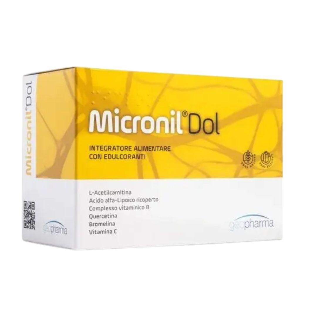Micronil Dol Compresse per Alleviare Dolore Muscolare e Articolare 30 Compresse