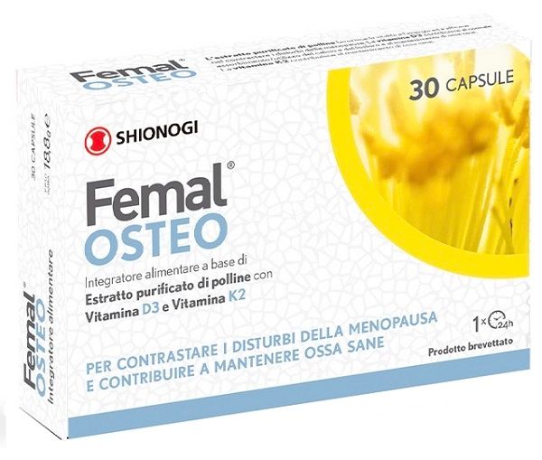 Femal Osteo Integratore per le Salute Ossea 30 capsule