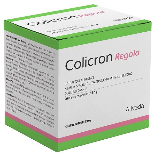 Colicron Regola Integratore per la Regolarità Intestinale 20 Bustine