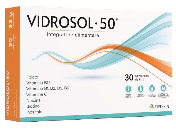 Vidrosol 50 Integratore Multivitaminico 30 compresse