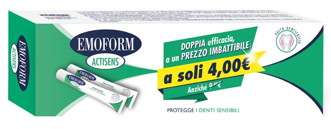 Polifarma Benessere Emoform Actisens Promo 2pz