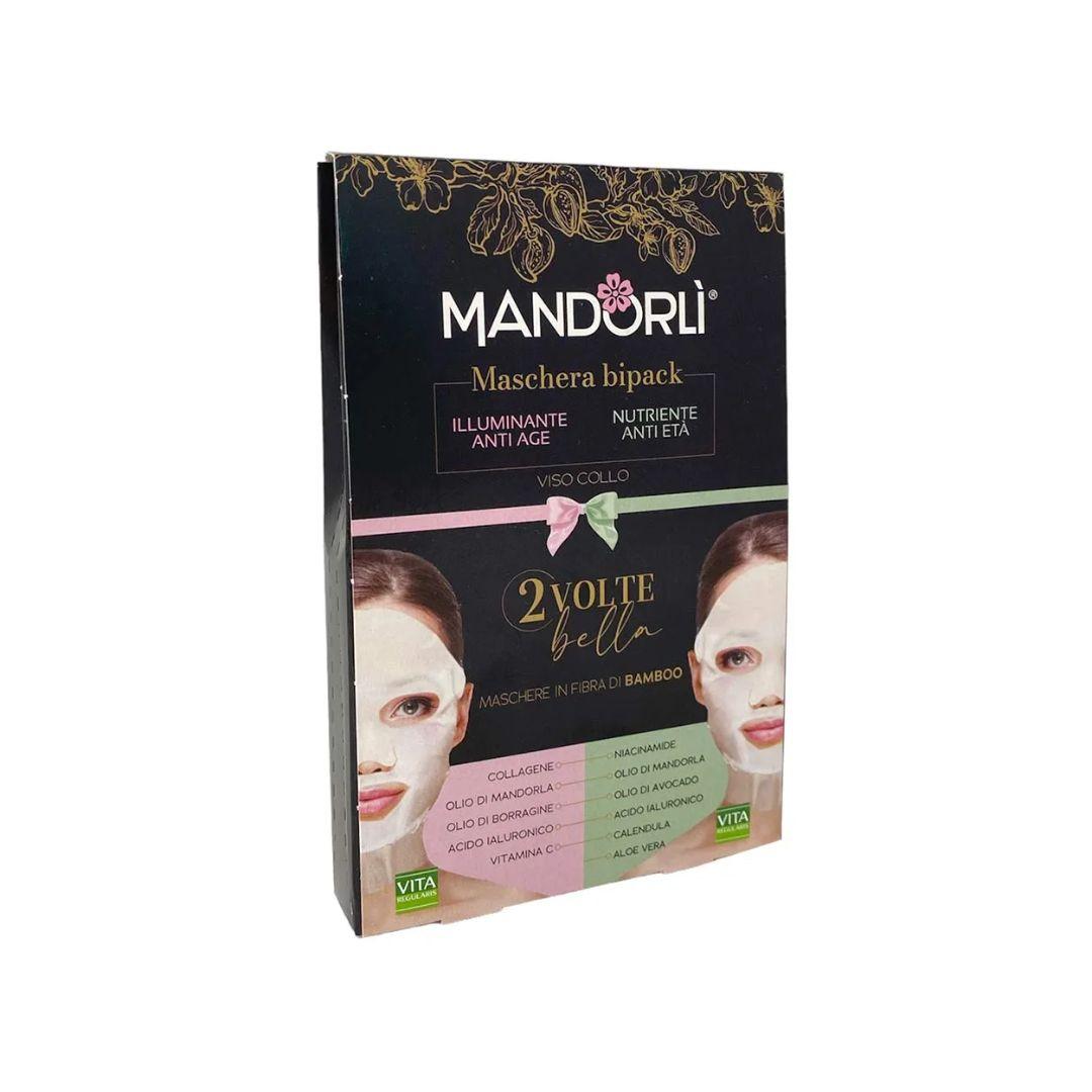 Mandorlì - Maschera Bipack Illuminante 25g + Nutriente 25g