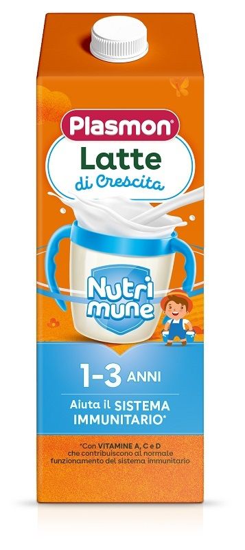 Plasmon Latte per Bambini 12-36 Mesi Ricco di Nutrienti 1 Litro
