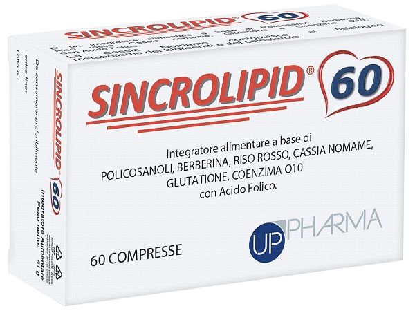 Sincrolipid Integratore in Compresse da 60 Pezzi