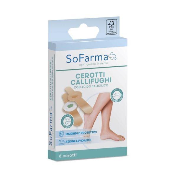Sofarmapiu' Cerotti Callifughi con Acido Salicilico 6 Pezzi