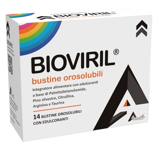 Bioviril Integratore Orosolubile per Vitalità e Energia Confezione da 14 Bustine