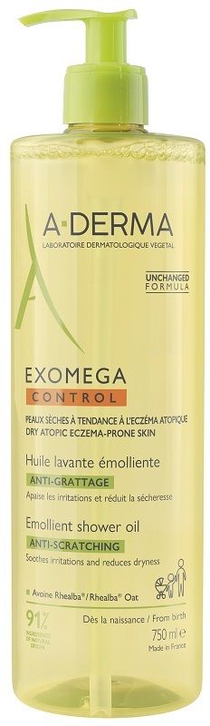 Exomega Control Olio Lavante Idratante per Pelle Secca 750 ml