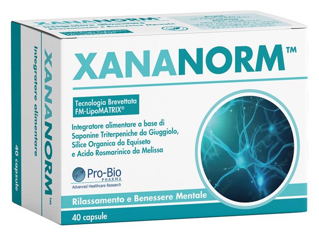 Xananorm Integratore per il Sistema Nervoso 40 Capsule