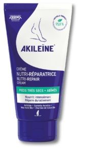 Akileine Crema Blu per Piedi Secchi 75 ml