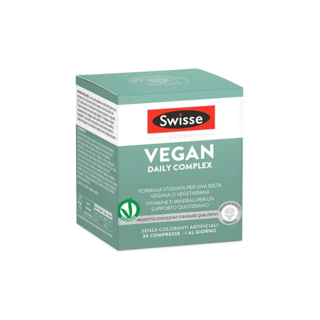 Swisse Ultivit - Vegan Daily Complex Integratore Vitamine e Minerali 30 compresse