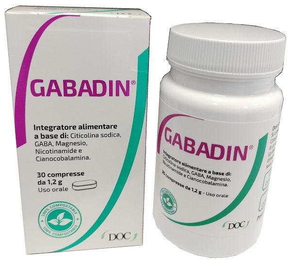 Gabadin Integratore per il Benessere del Sistema Nervoso 30 Compresse