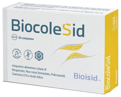 Biocolesid Integratore per Controllo del Colesterolo 30 Compresse