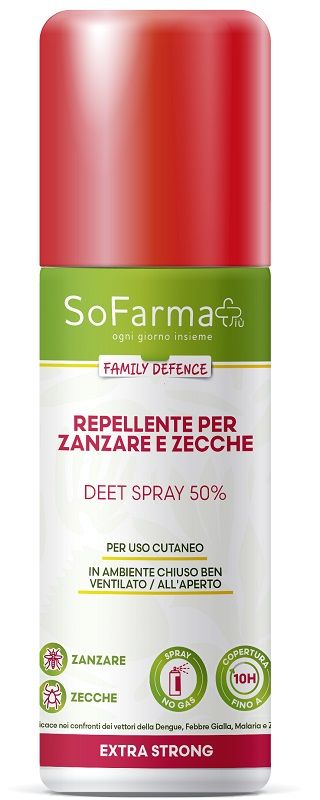 Repellente Extra Strong con il 50% di Efficacia per Protezione Insetti