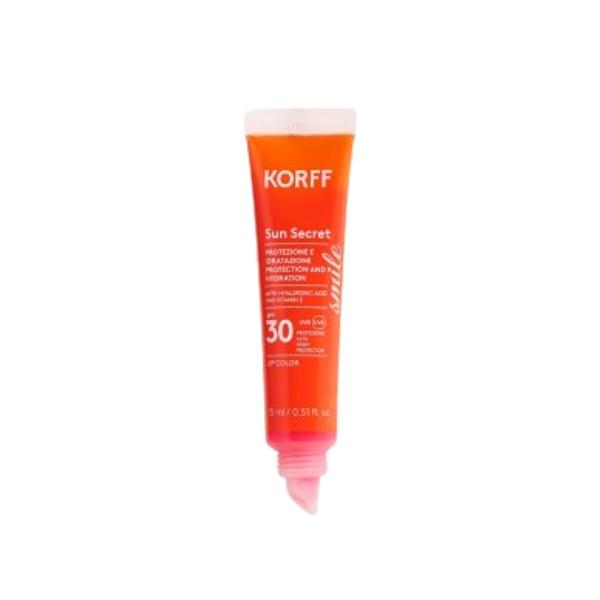 Korff Sun Secret Smile Lip Color SPF30 Tonalità 02 Raspberry Pink