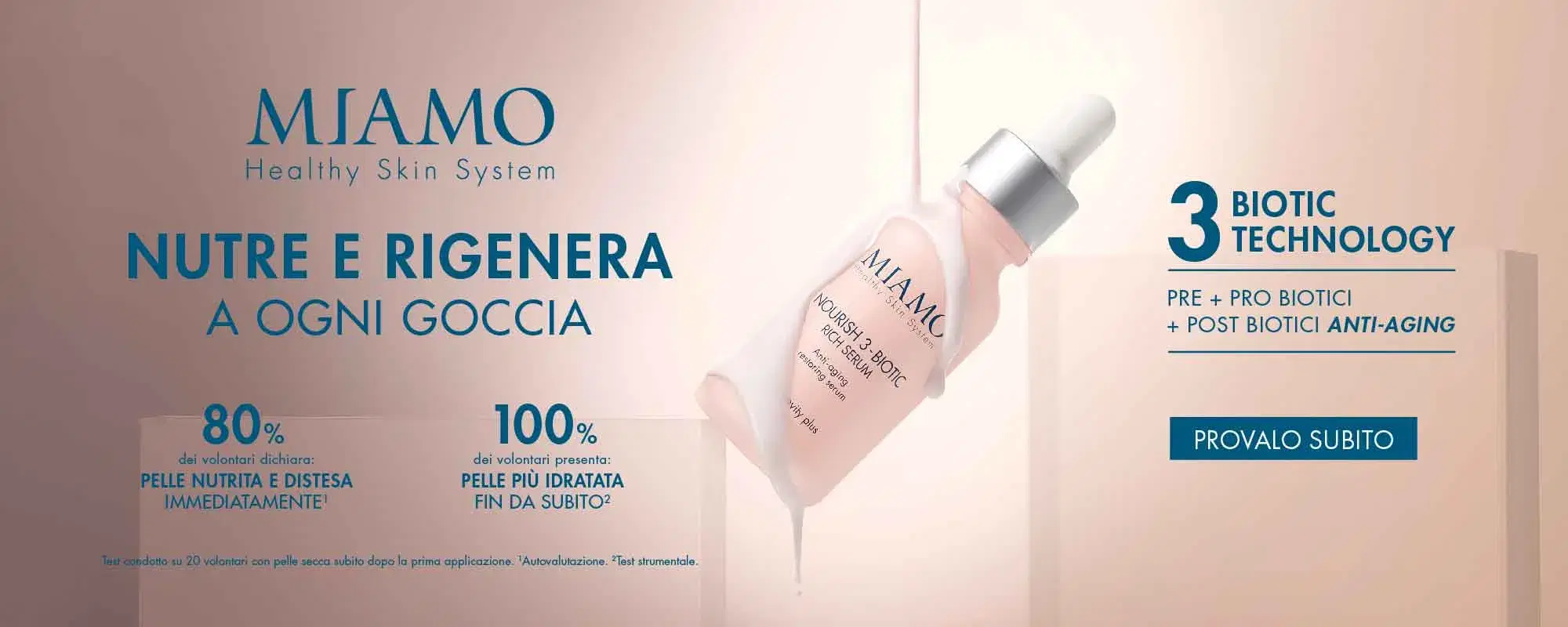 Novità Miamo: Nourish 3Biotic Rich Serum