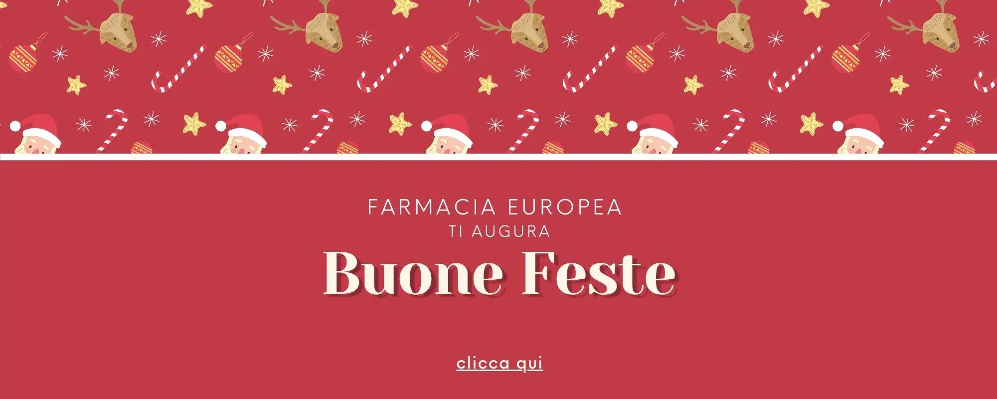 Buone Feste da Farmacia Europea