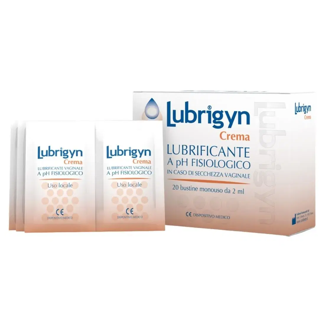 Lubrigyn Crema Vaginale Idratante e Lubrificante 20 Bustine da 2 ml