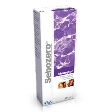 ICF Farmaceutici Linea Animali Domestici Sebozero Shampoo Cani e Gatti 250 ml
