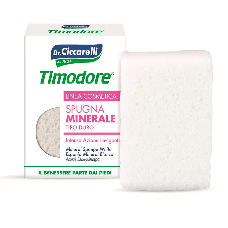 Dottor Ciccarelli Timodore Calli Mani e Piedi Spugna Minerale Bianca