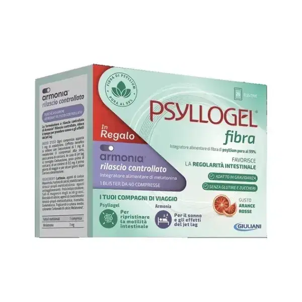 Psyllogel Fibra Arance Rosse 20 Buste