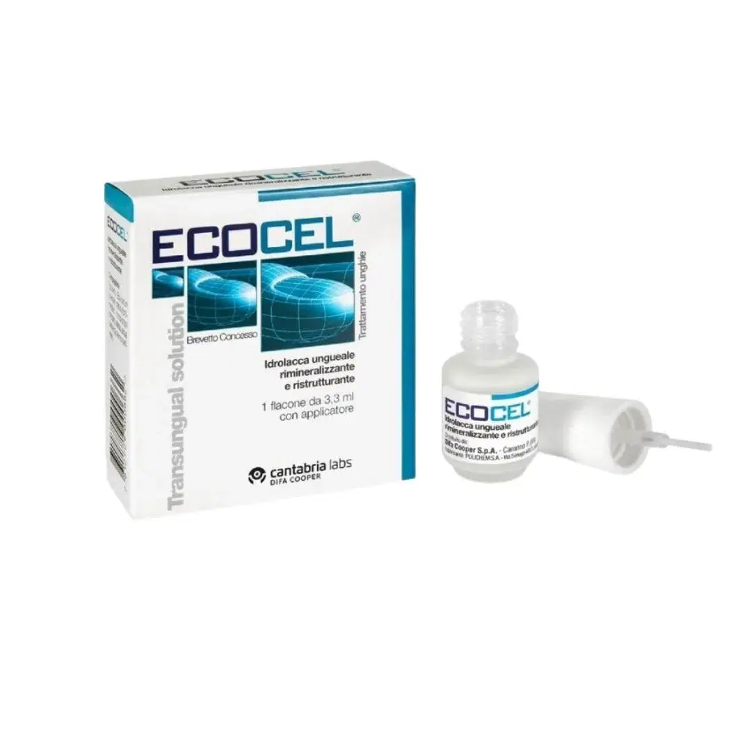 Ecocel Idrolacca Ungueale Indurente Rimineralizzante e Ristrutturante 3,3 ml