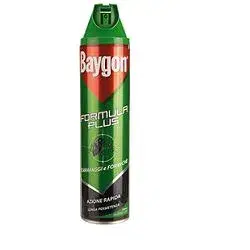 Sc Johnson Italy Insetticida Baygon Scarafaggi E Formiche Plus Spray 400 Ml
