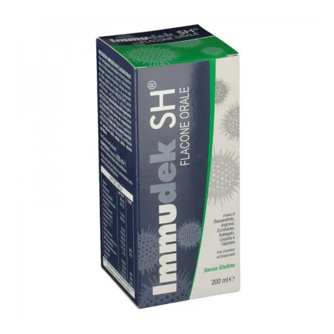 Immudek SH Sciroppo Integratore Alimentare per il Sistema Immunitario 200 ml