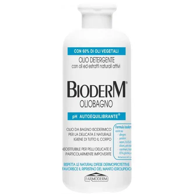 Bioderm Olio Bagno Detergente Dermoprotettivo 500ml