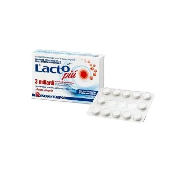 Lacto' Più 3 Miliardi Integratore Fermenti Lattici in Spore 12 Compresse