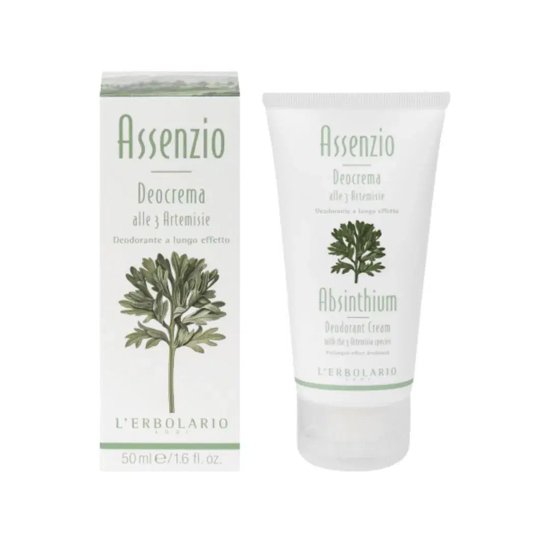 L'erbolario Deocrema Tre Artemisie Assenzio Deodorante a Lungo Effetto 50 ml