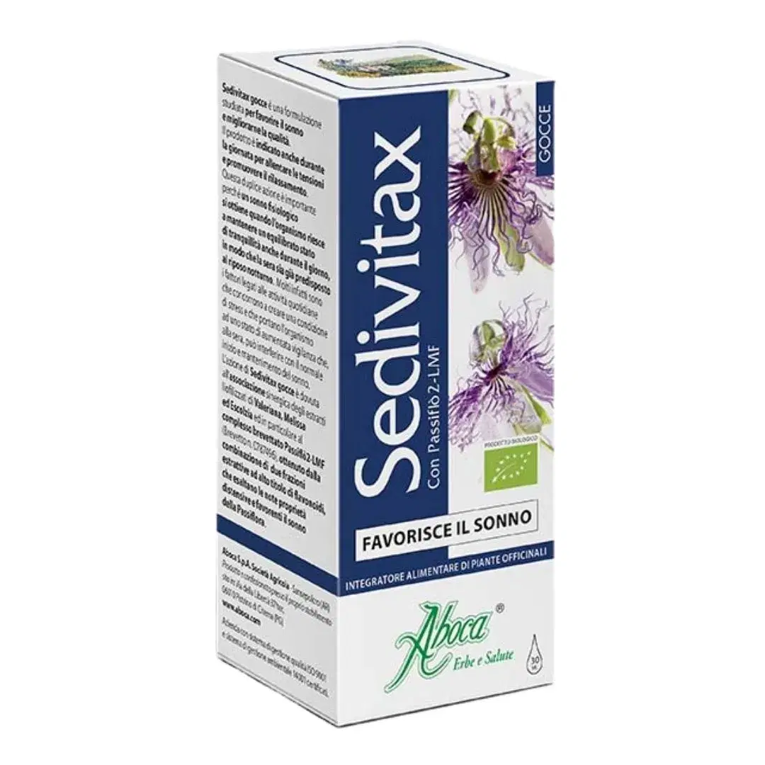 Aboca Sedivitax Bio Integratore in Gocce per favorire Sonno e SerenitĂ 30ml