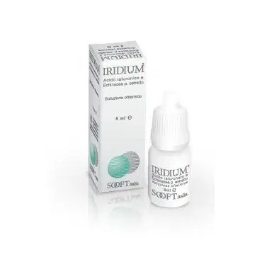 Sooft Italia Linea Salute degli Occhi Iridium Collirio Protettivo Flacone 8 ml