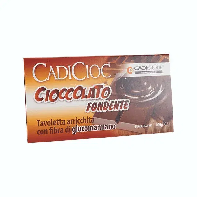 Cadicioc Fondente Tavoletta Di Cioccolato Con Glucomannano 100 g