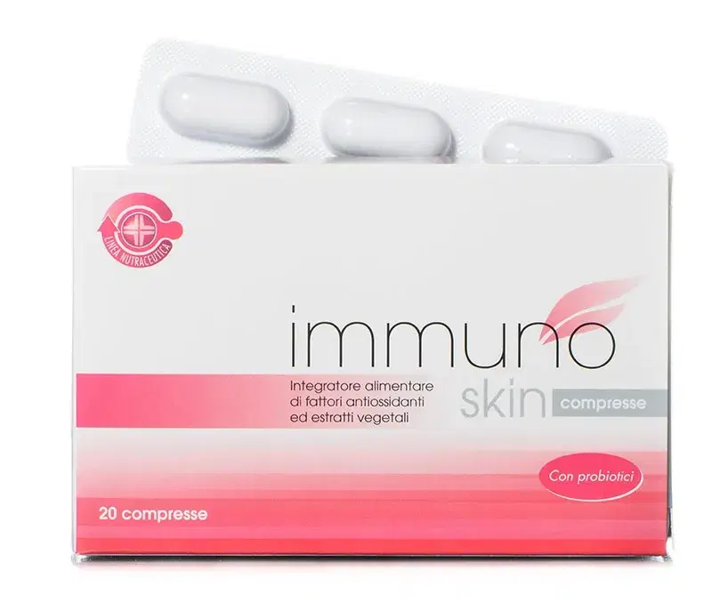Morgan Pharma Linea Difese Immunitarie Immuno Skin Integratore 20 Compresse