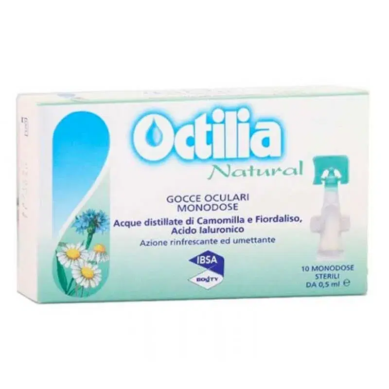 IBSA Linea Dispositivi Medici Octilia Natural Rinfrescante Protettivo 10 Fiale