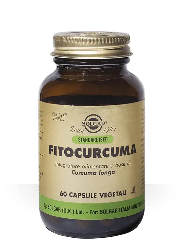 Solgar Linea Stomaco Sano Fitocurcuma 60 Capsule vegetali