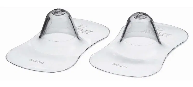 Avent Linea Allattamento Neonato 2 Paracapezzoli Piccoli in Silicone Ultrafine