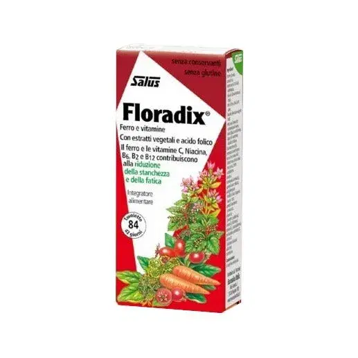 Floradix Integratore Ferro 84 Tavolette