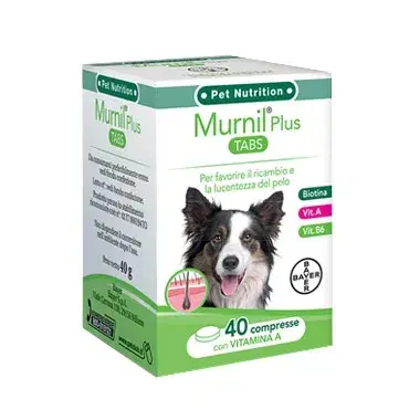 Bayer Pet Linea Animali Domestici Murnil Tabs Cani Integratore 40 Compresse